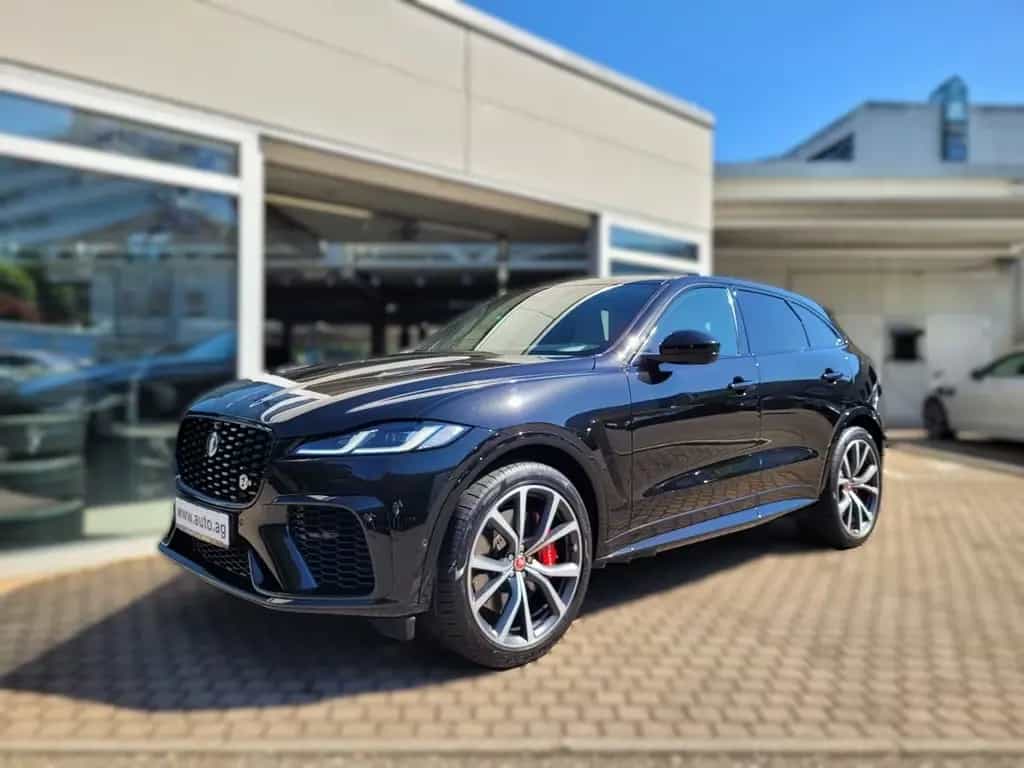 Jaguar F-Pace P550 AWD SVR*HUD*PANO*22-Zoll*Surround-So 04/2022-photo-0