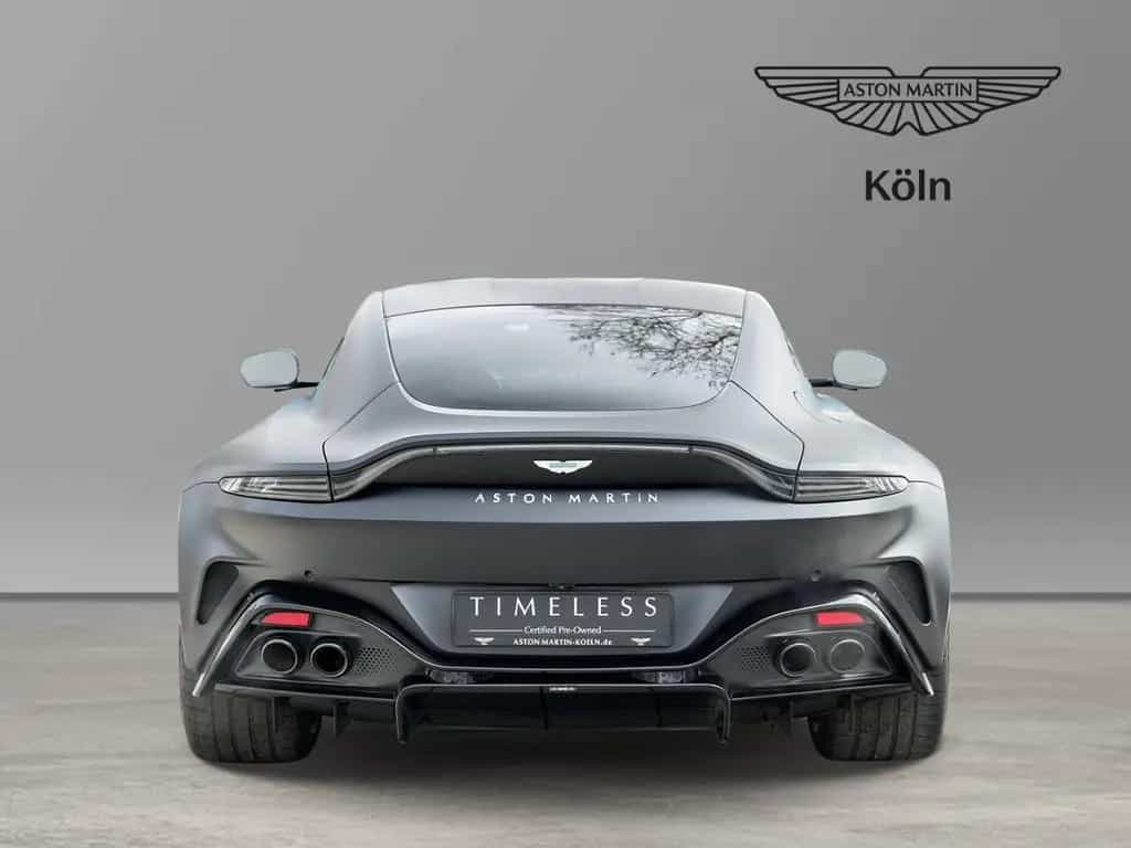 Aston Martin V8 Vantage Vantage V8 Coupe Satin Onyx Black / Onyx Black 06/2024-photo-4