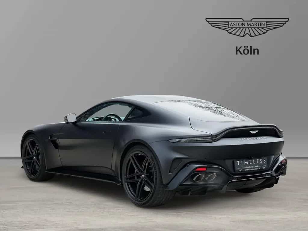 Aston Martin V8 Vantage Vantage V8 Coupe Satin Onyx Black / Onyx Black 06/2024-photo-5