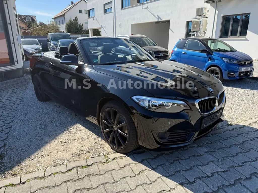 BMW 218 i Cabrio*Klima*SHZ*CD*USB*Isofix*Freispreche 04/2016-photo-32
