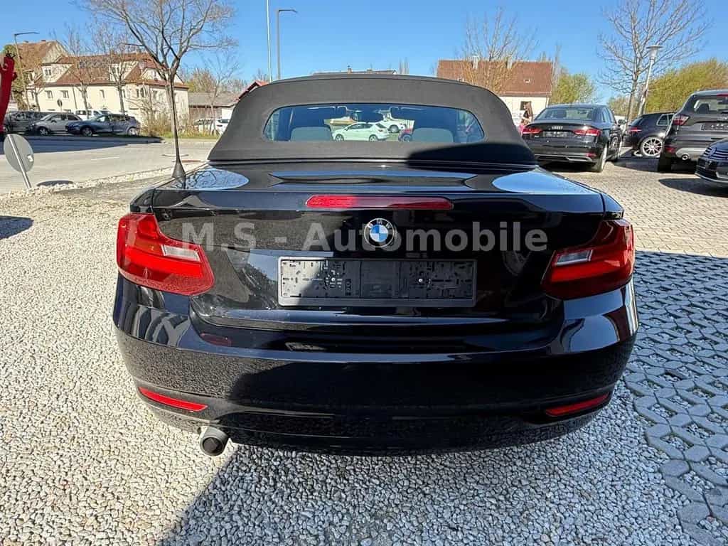 BMW 218 i Cabrio*Klima*SHZ*CD*USB*Isofix*Freispreche 04/2016-photo-4