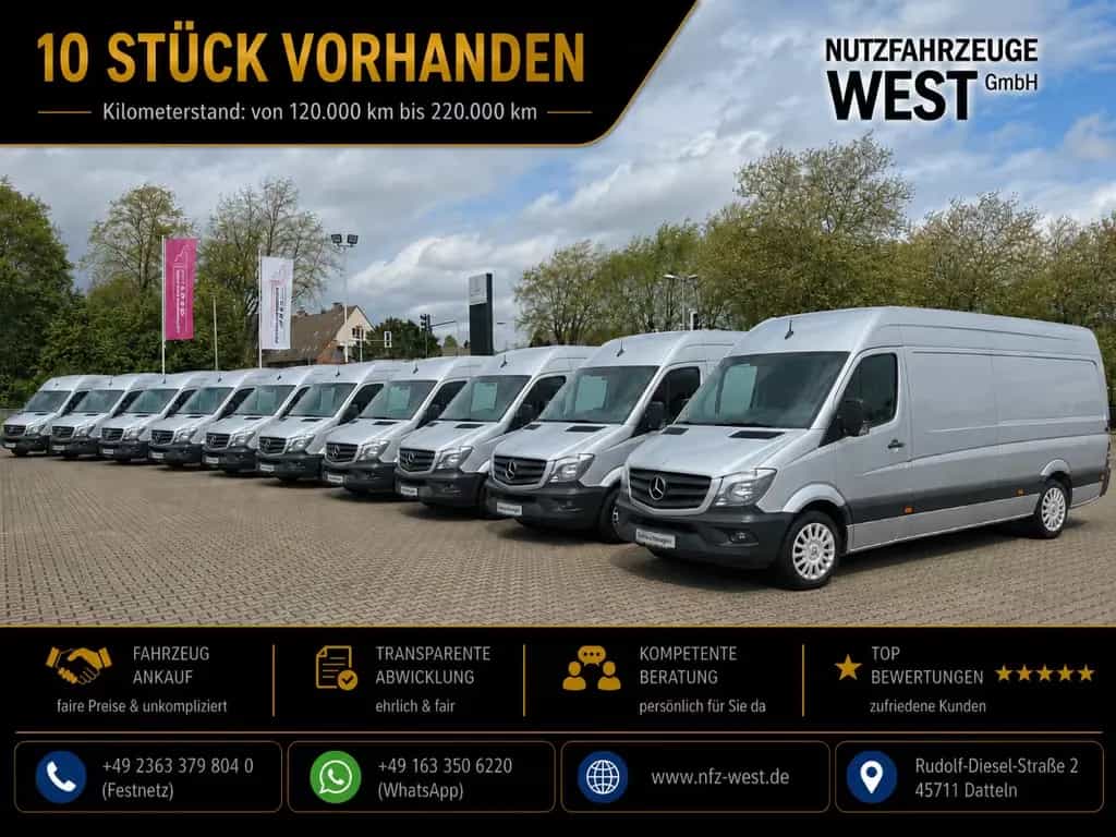 Mercedes-Benz Sprinter 314/316CDI Maxi Hoch+Lang*1.Hd*Garantie 08/2018-photo-1
