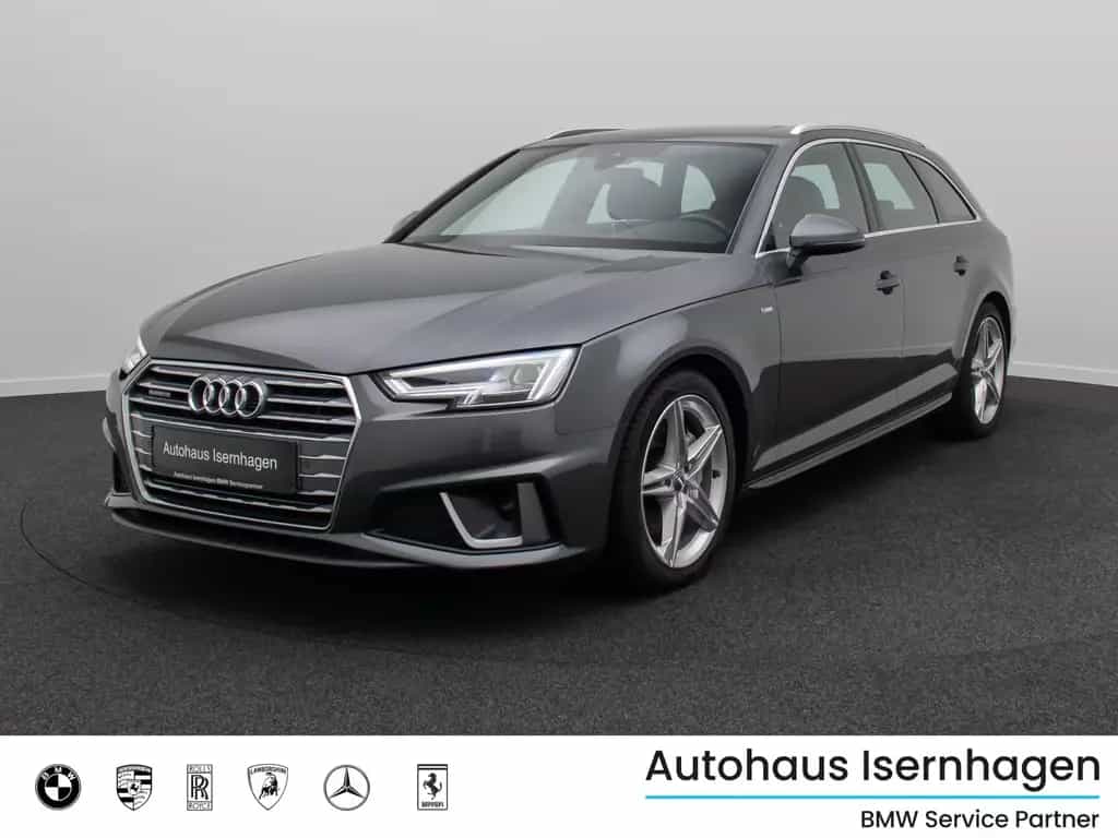 Audi A4 quattro SLine Kamera DAB Massage Panorama 18" 01/2019-photo-0