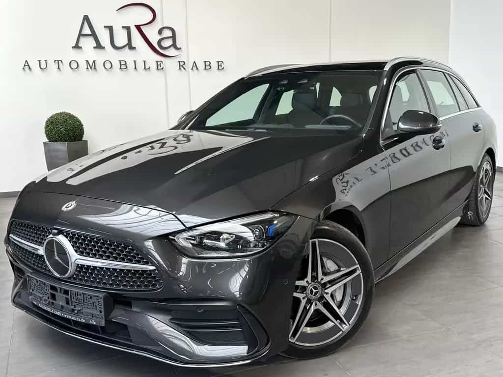 Mercedes-Benz C 220 d T AMG-Line NAV+LED+ACC+PANO+DISTRONIC+VC 01/2022-photo-0