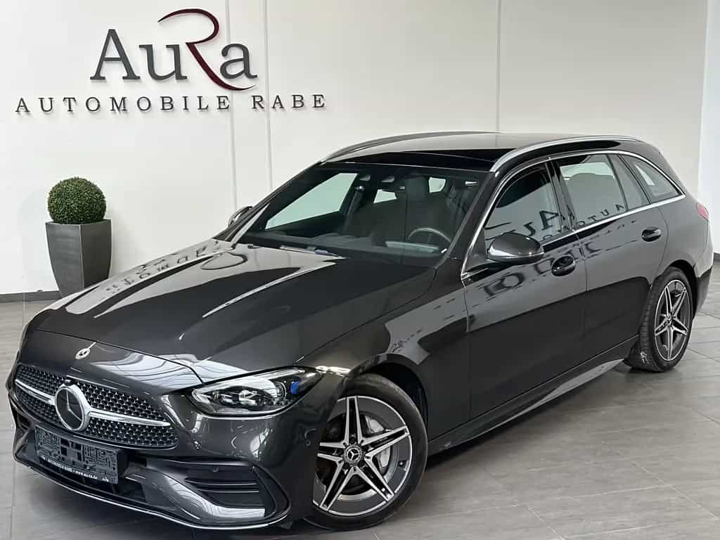 Mercedes-Benz C 220 d T AMG-Line NAV+LED+ACC+PANO+DISTRONIC+VC 01/2022-photo-1