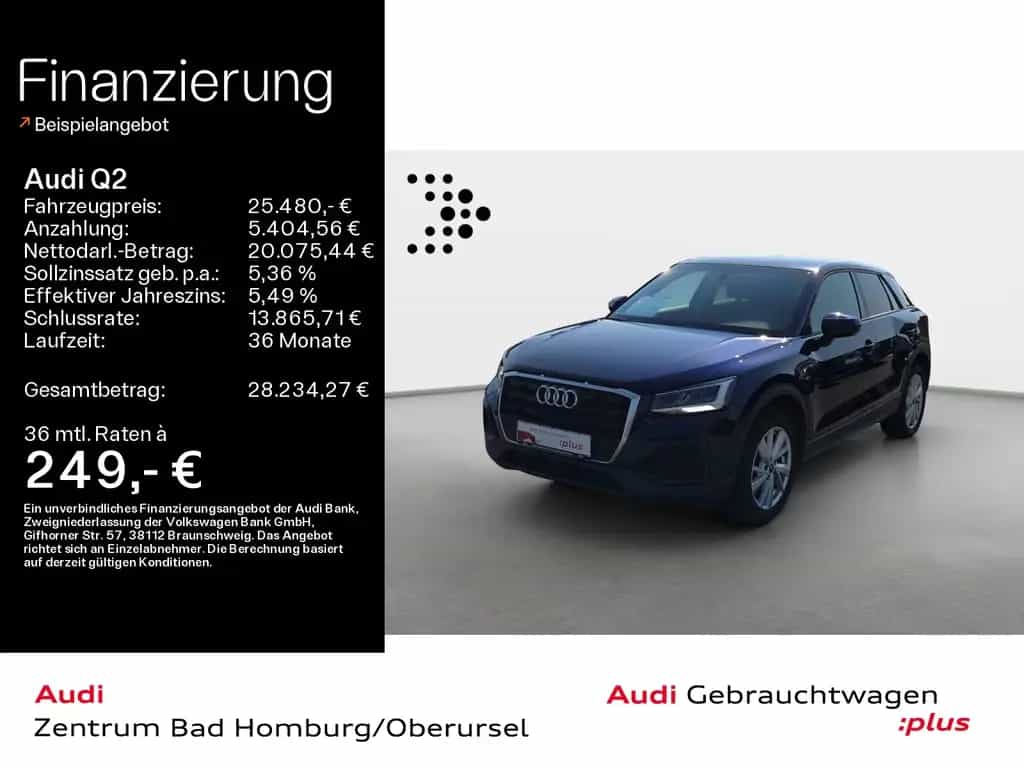 Audi Q2 35 TFSI*Navi*LED*PDC*Audi Connect*S tronic*Ka 06/2023-photo-0