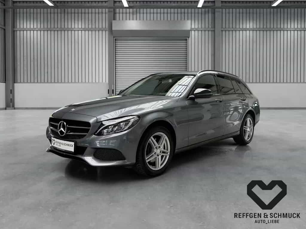 Mercedes-Benz C 200 T 4M AUTOMATIK+NAVI+TEILLEDER+LED+ALU+TÜV+ 09/2016-photo-0