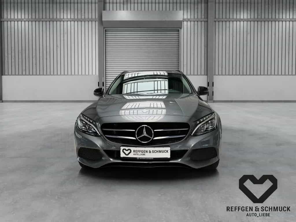 Mercedes-Benz C 200 T 4M AUTOMATIK+NAVI+TEILLEDER+LED+ALU+TÜV+ 09/2016-photo-1