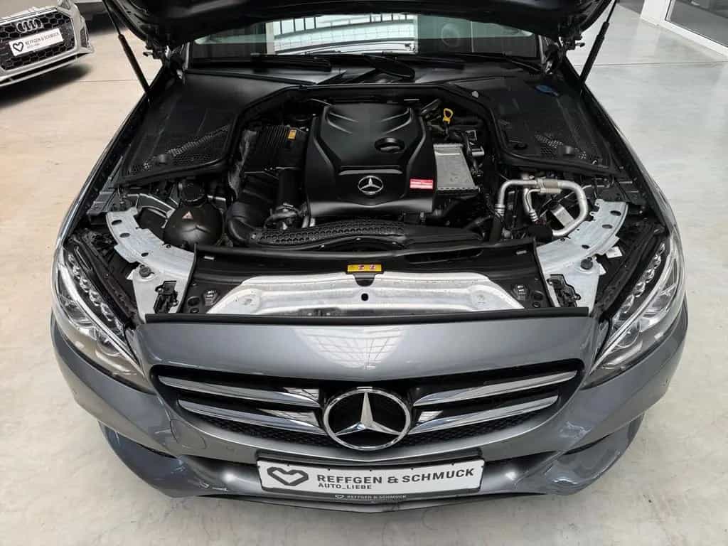 Mercedes-Benz C 200 T 4M AUTOMATIK+NAVI+TEILLEDER+LED+ALU+TÜV+ 09/2016-photo-16