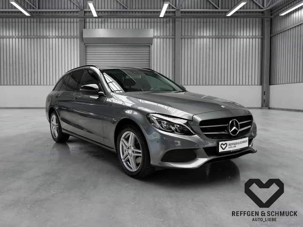 Mercedes-Benz C 200 T 4M AUTOMATIK+NAVI+TEILLEDER+LED+ALU+TÜV+ 09/2016-photo-7