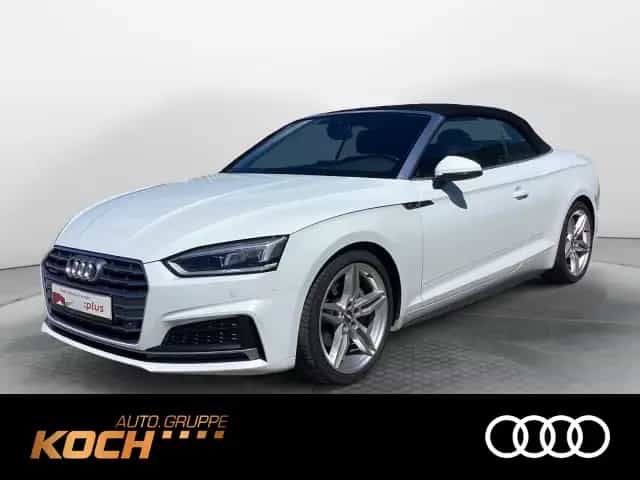 Audi A5 Cabriolet 40 TDI q. S-Tronic S-Line 2x, LED, 03/2019-photo-0
