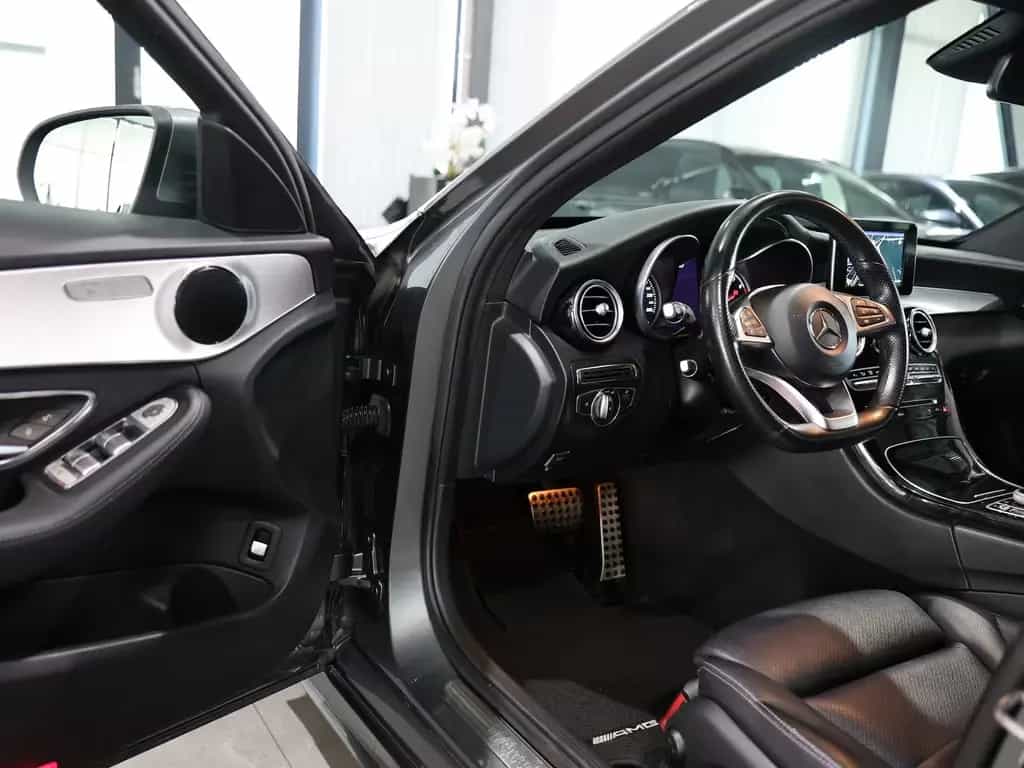 Mercedes-Benz C 180 CGI T AMG-LINE SPORT / LED, LEDER, NAVI+ 06/2017-photo-11