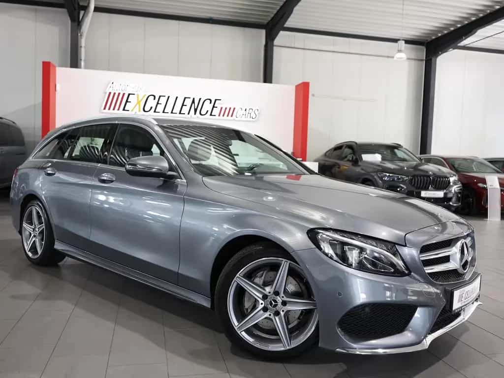 Mercedes-Benz C 180 CGI T AMG-LINE SPORT / LED, LEDER, NAVI+ 06/2017-photo-2