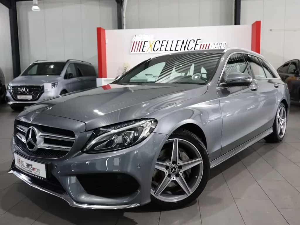 Mercedes-Benz C 180 CGI T AMG-LINE SPORT / LED, LEDER, NAVI+ 06/2017-photo-3