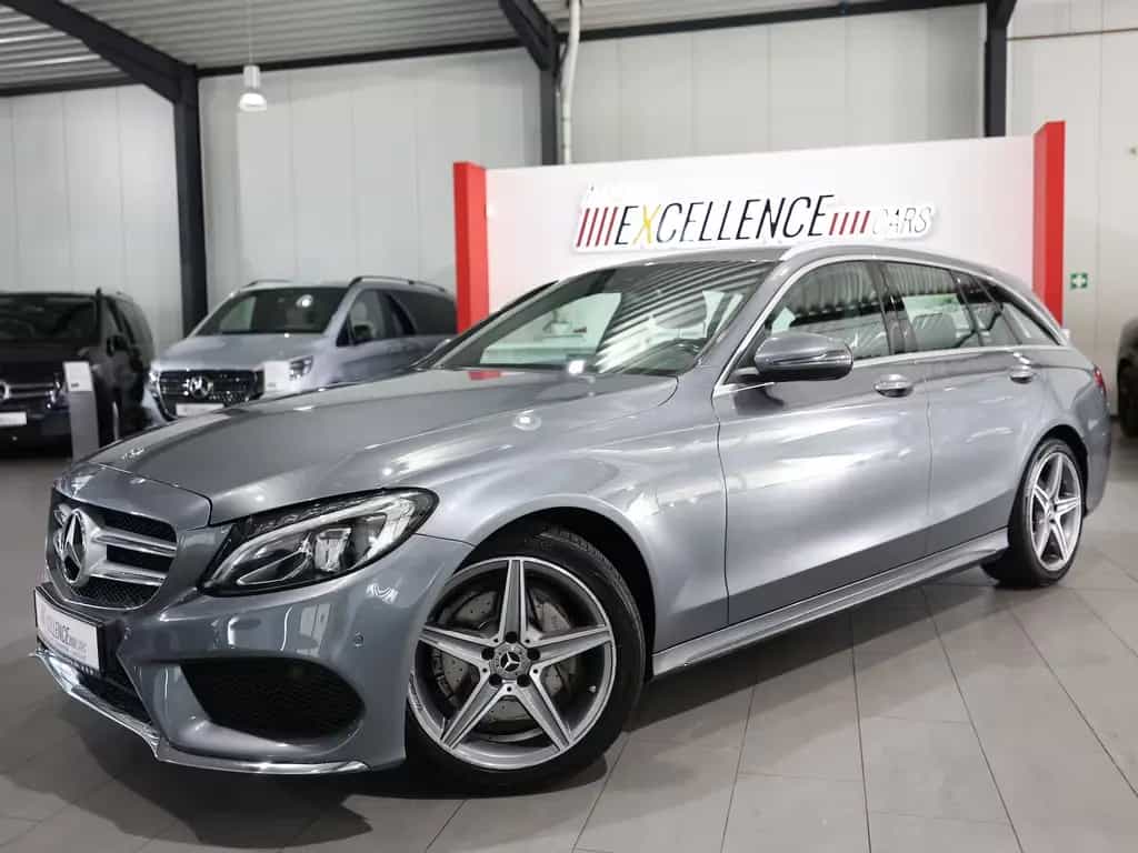 Mercedes-Benz C 180 CGI T AMG-LINE SPORT / LED, LEDER, NAVI+ 06/2017-photo-4