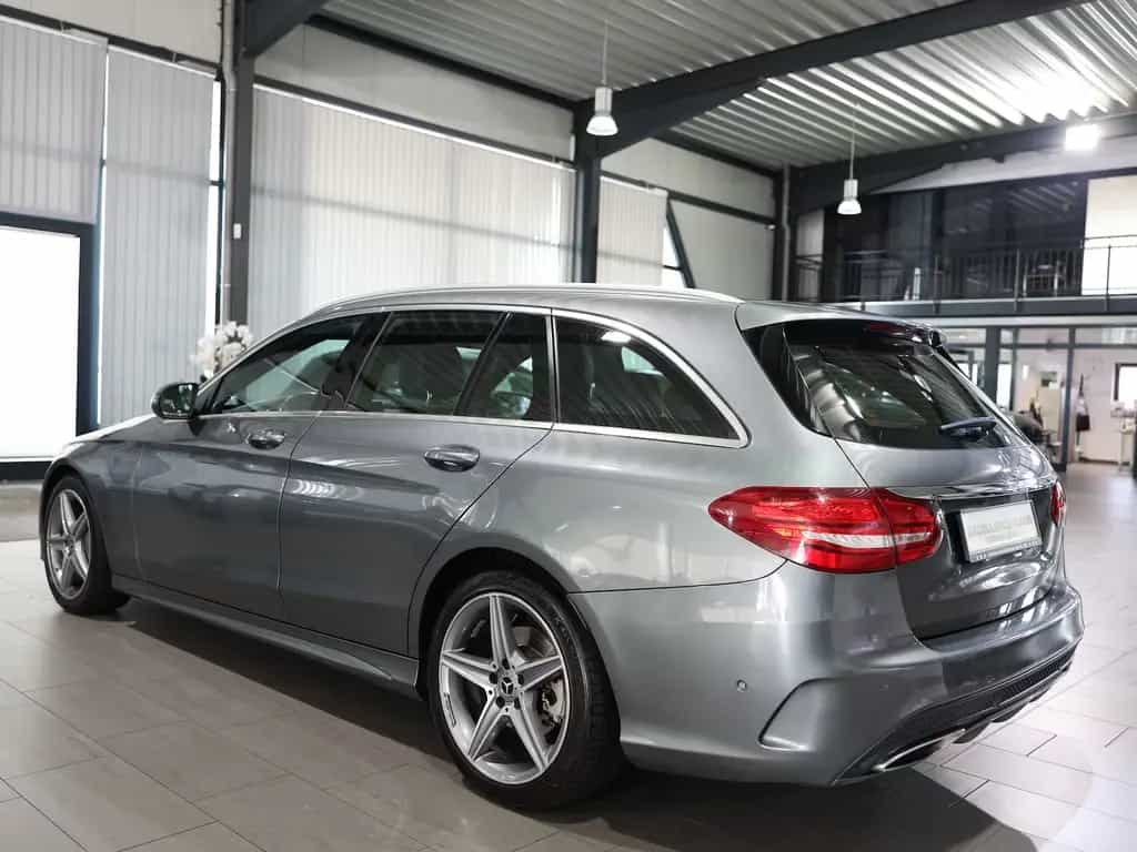 Mercedes-Benz C 180 CGI T AMG-LINE SPORT / LED, LEDER, NAVI+ 06/2017-photo-8