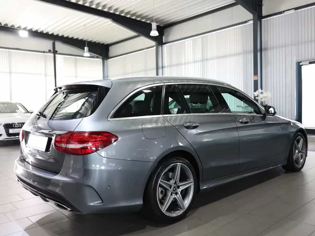 Mercedes-Benz C 180 CGI T AMG-LINE SPORT / LED, LEDER, NAVI+ 06/2017-photo-9