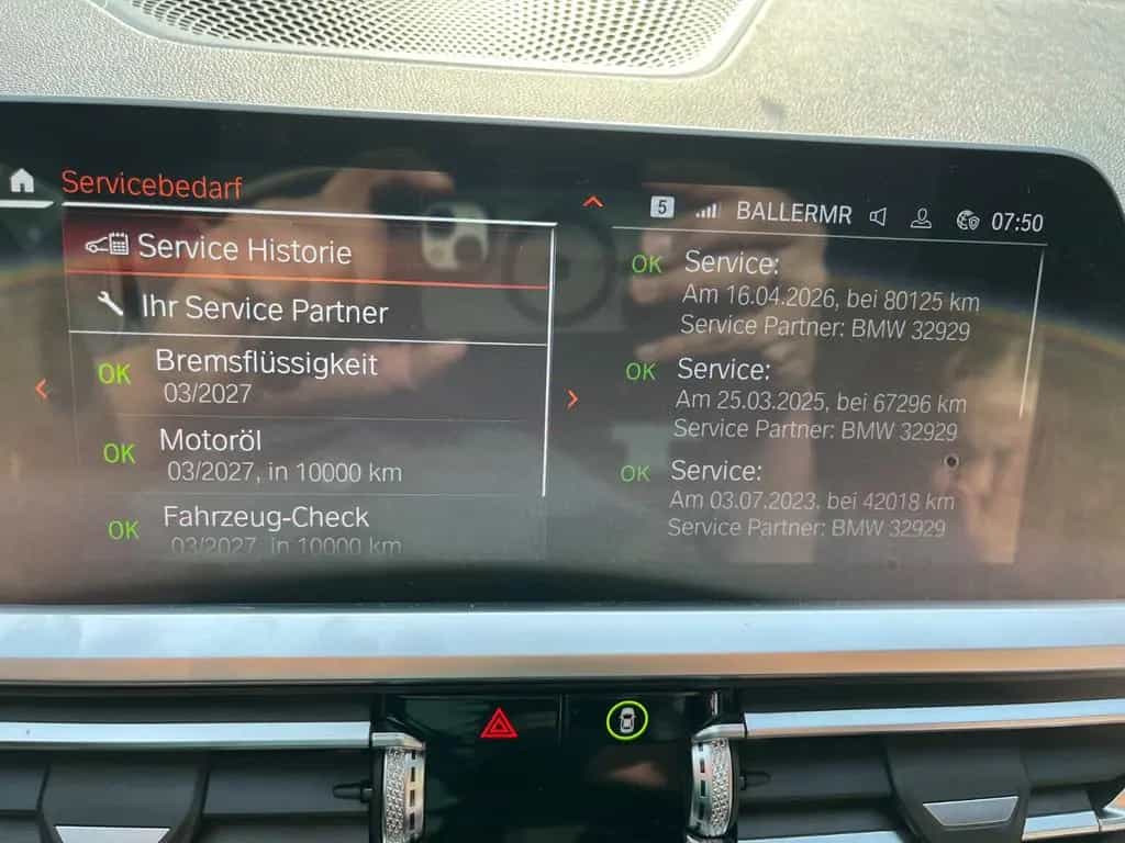 BMW 320 d Touring M Paket Sport Autom. Garantie 05/28 02/2020-photo-13