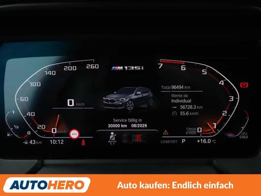 BMW M135 i xDrive Aut.*NAVI*LED*HUD*TEMPO*PDC* 08/2020-photo-19