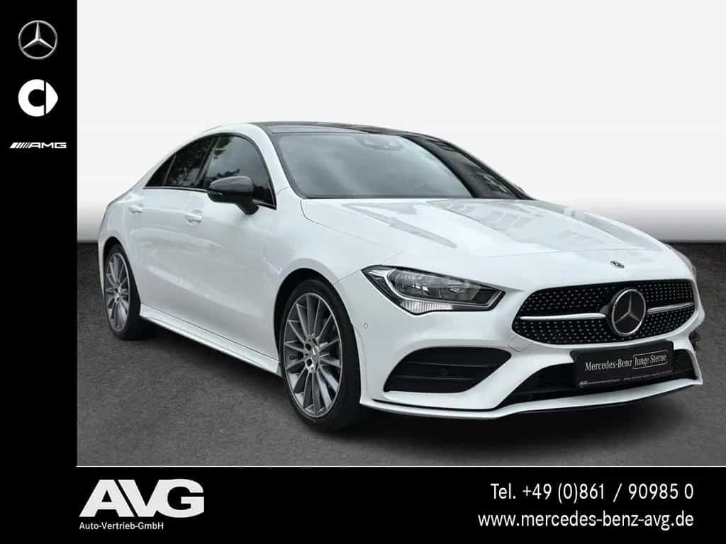 Mercedes-Benz CLA 200 AMG Pano Night Burm 360° 19" Distr Rkam 09/2020-photo-1