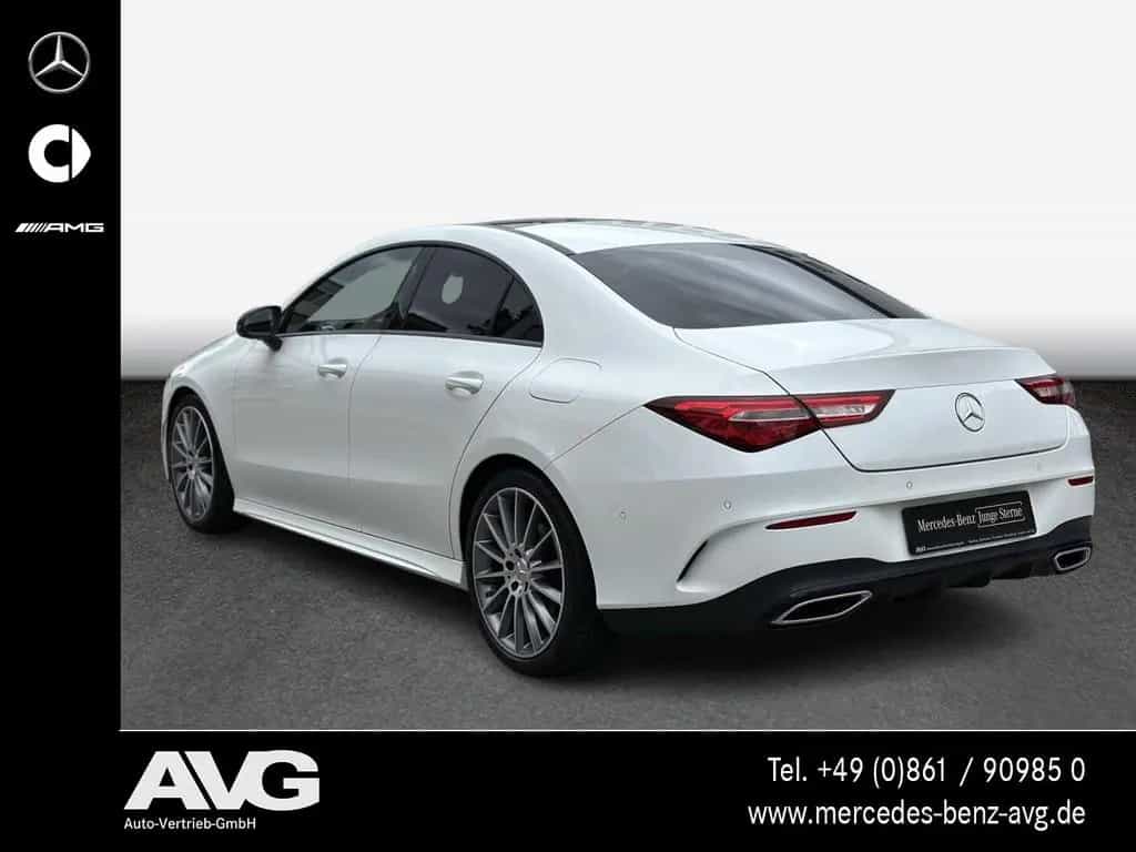 Mercedes-Benz CLA 200 AMG Pano Night Burm 360° 19" Distr Rkam 09/2020-photo-3