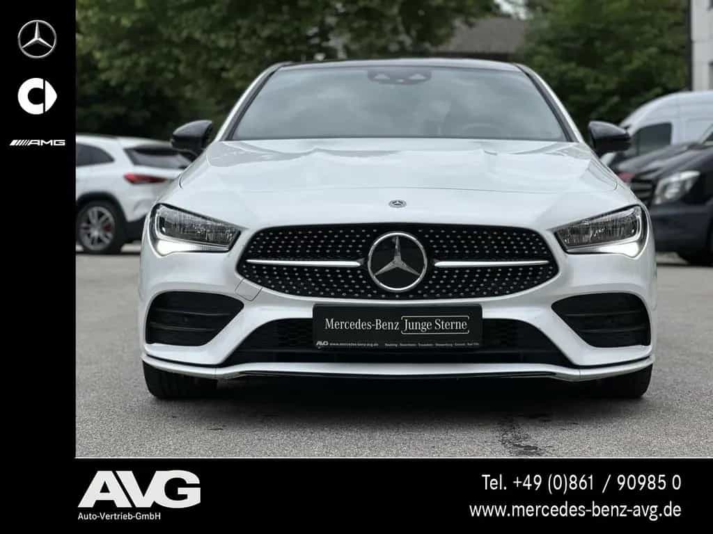 Mercedes-Benz CLA 200 AMG Pano Night Burm 360° 19" Distr Rkam 09/2020-photo-4