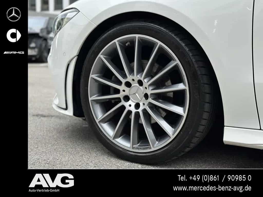 Mercedes-Benz CLA 200 AMG Pano Night Burm 360° 19" Distr Rkam 09/2020-photo-9