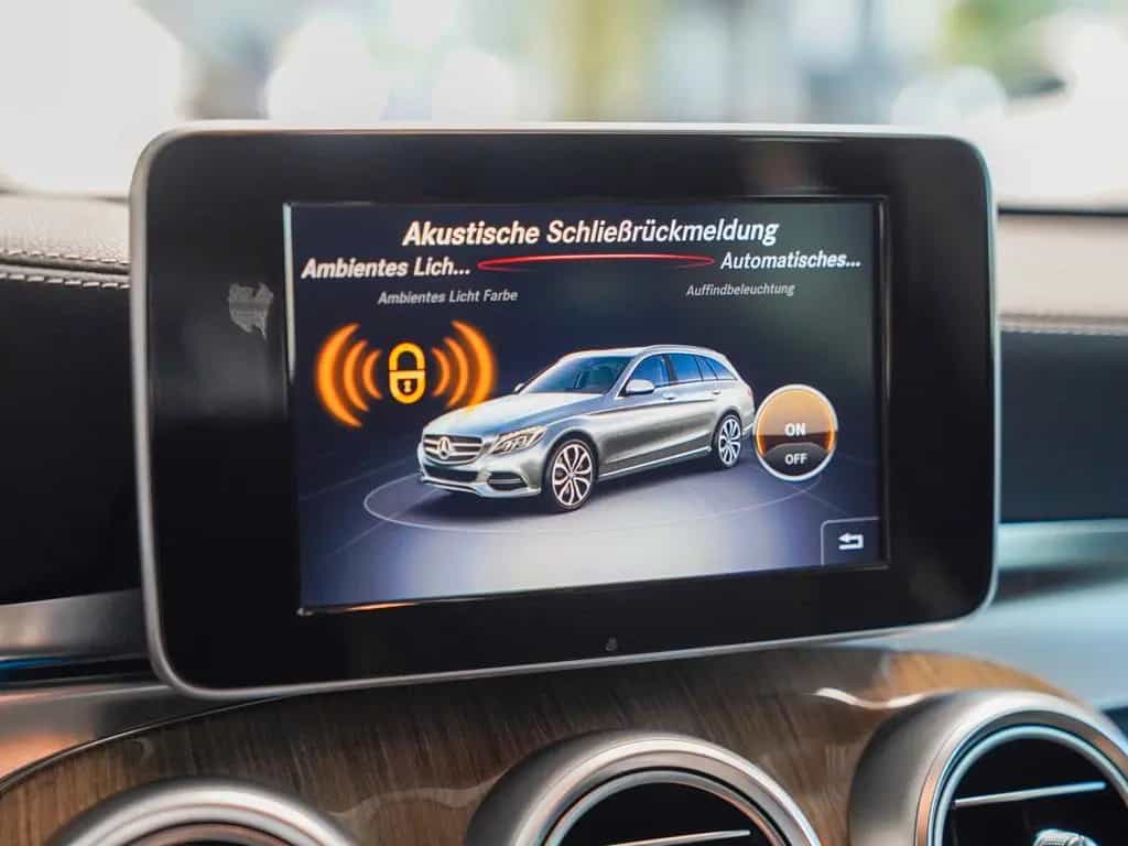 Mercedes-Benz C 180 T EXCLUSIVE Linde Ambientebeleuchtung AHK 02/2018-photo-22