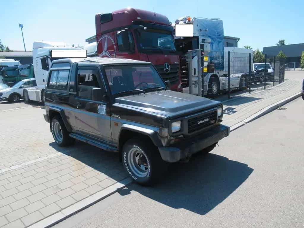 Daihatsu Rocky/Fourtrak Rocky 2.8TD 4x4 1HAND! ORIGINAL 69280KM!AHK ALU 09/1989-photo-2