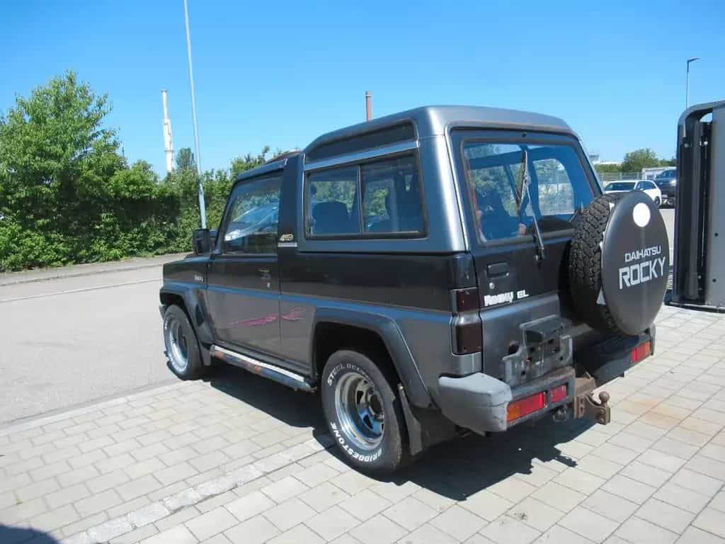 Daihatsu Rocky/Fourtrak Rocky 2.8TD 4x4 1HAND! ORIGINAL 69280KM!AHK ALU 09/1989-photo-3