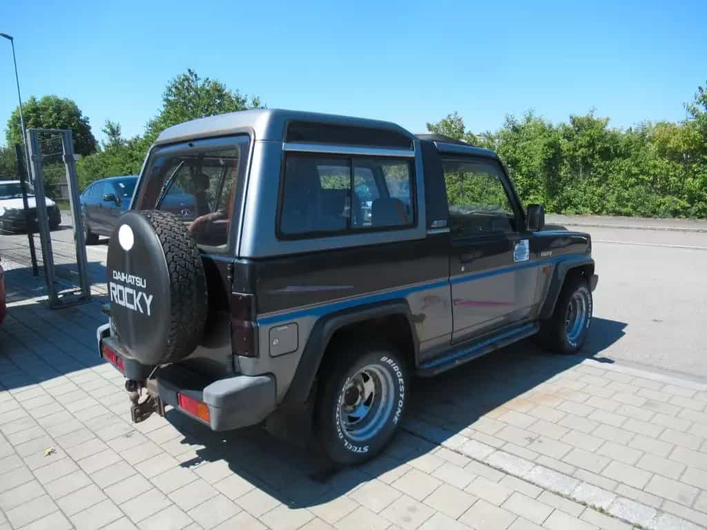 Daihatsu Rocky/Fourtrak Rocky 2.8TD 4x4 1HAND! ORIGINAL 69280KM!AHK ALU 09/1989-photo-4