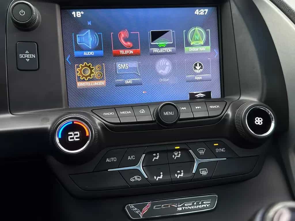 Corvette C7 Stingray LT1 Autom. blue Targa Bose Carbon 09/2019-photo-11