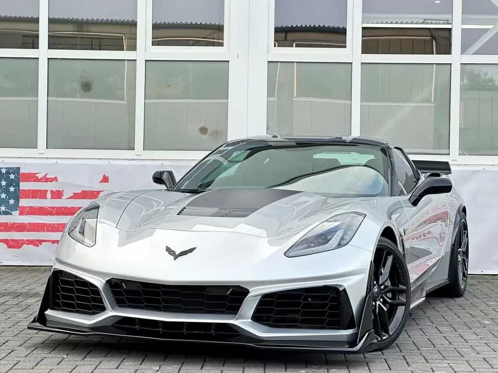 Corvette C7 Stingray LT1 Autom. blue Targa Bose Carbon 09/2019-photo-2
