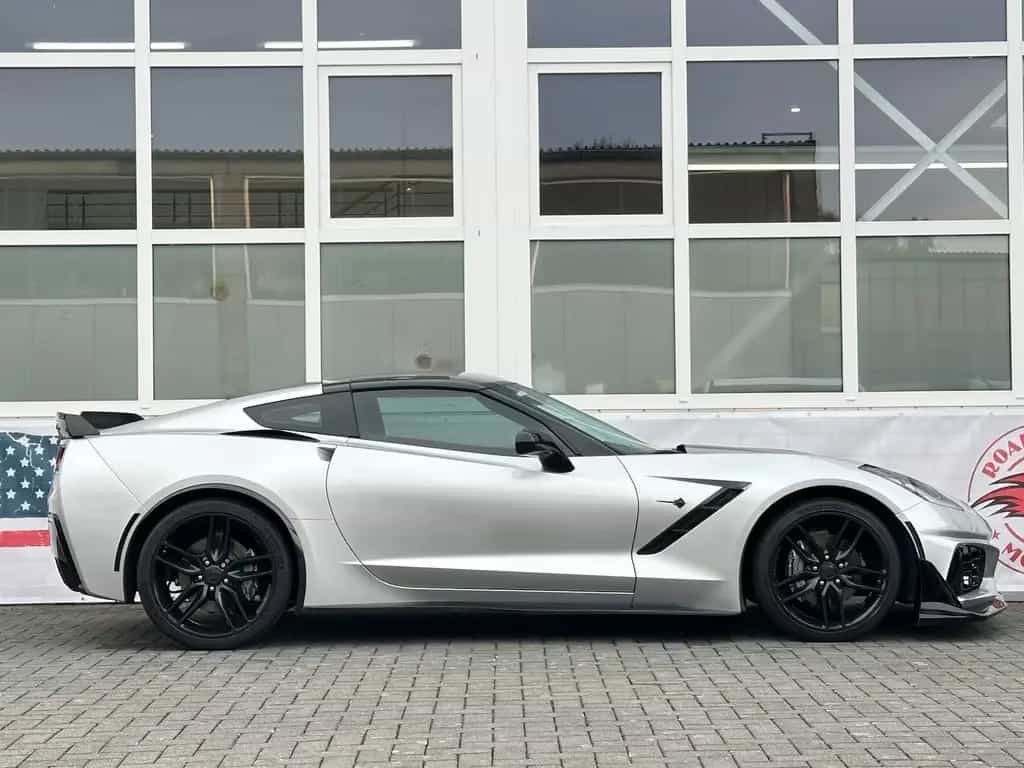 Corvette C7 Stingray LT1 Autom. blue Targa Bose Carbon 09/2019-photo-4