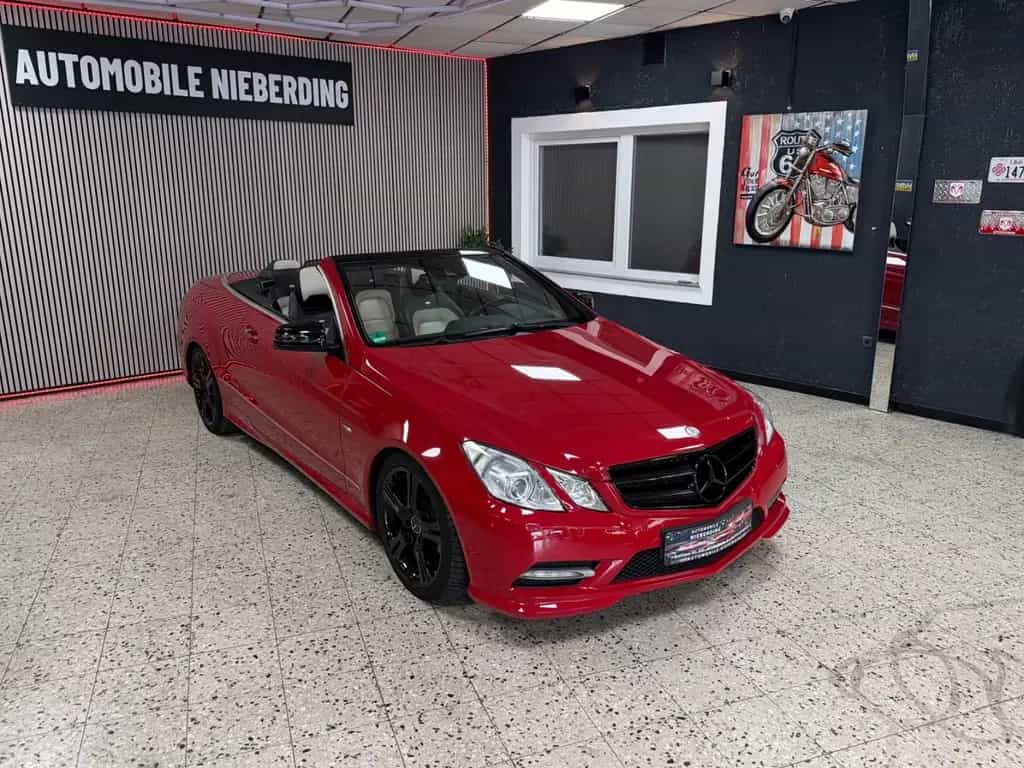 Mercedes-Benz E 350 E350 Cabrio AMG Designo / Harman Kardon / Memory 03/2012-photo-0