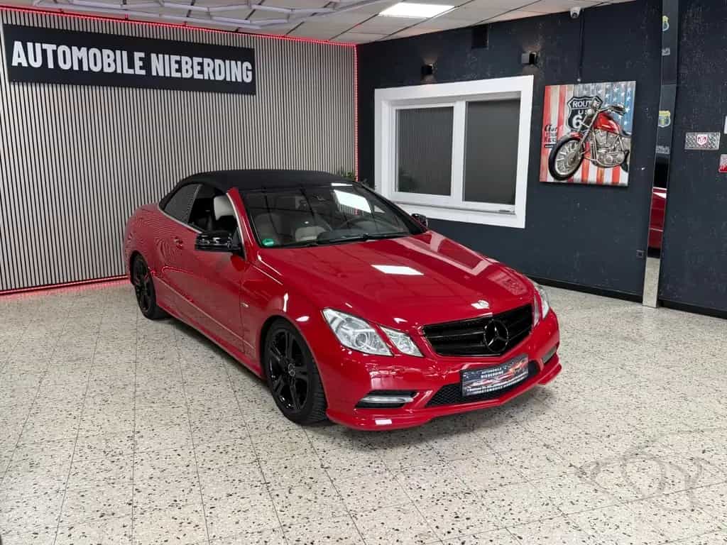 Mercedes-Benz E 350 E350 Cabrio AMG Designo / Harman Kardon / Memory 03/2012-photo-1
