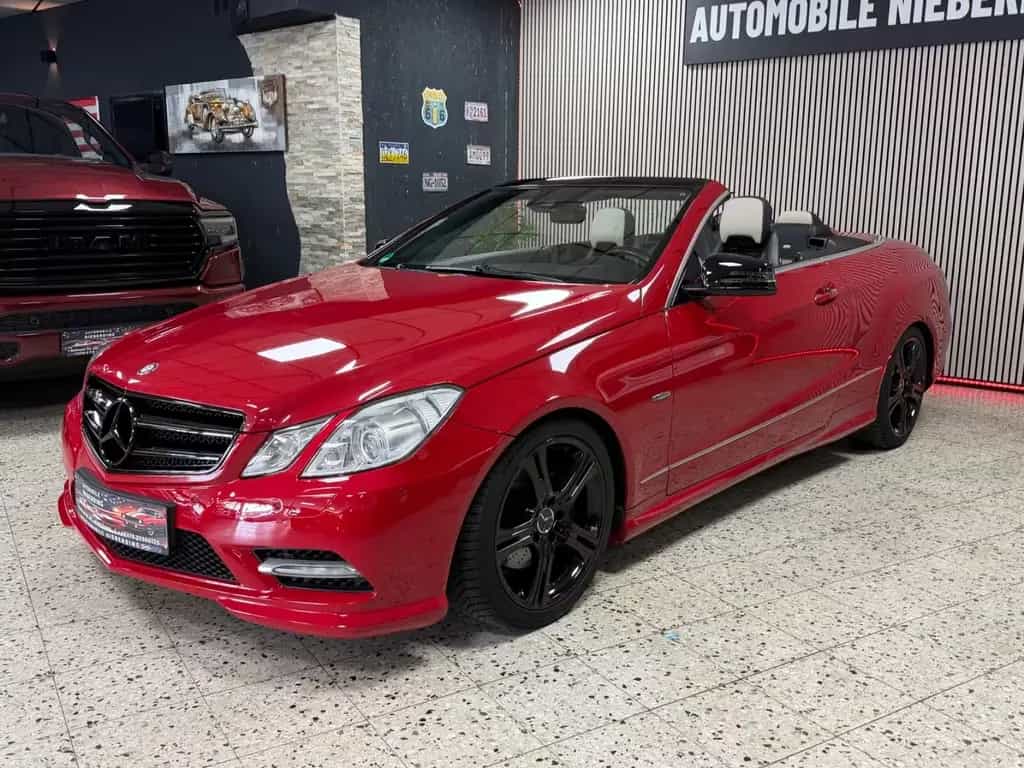 Mercedes-Benz E 350 E350 Cabrio AMG Designo / Harman Kardon / Memory 03/2012-photo-10