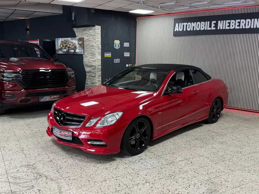 Mercedes-Benz E 350 E350 Cabrio AMG Designo / Harman Kardon / Memory 03/2012-photo-3