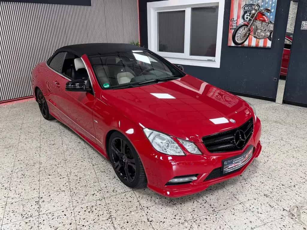 Mercedes-Benz E 350 E350 Cabrio AMG Designo / Harman Kardon / Memory 03/2012-photo-5