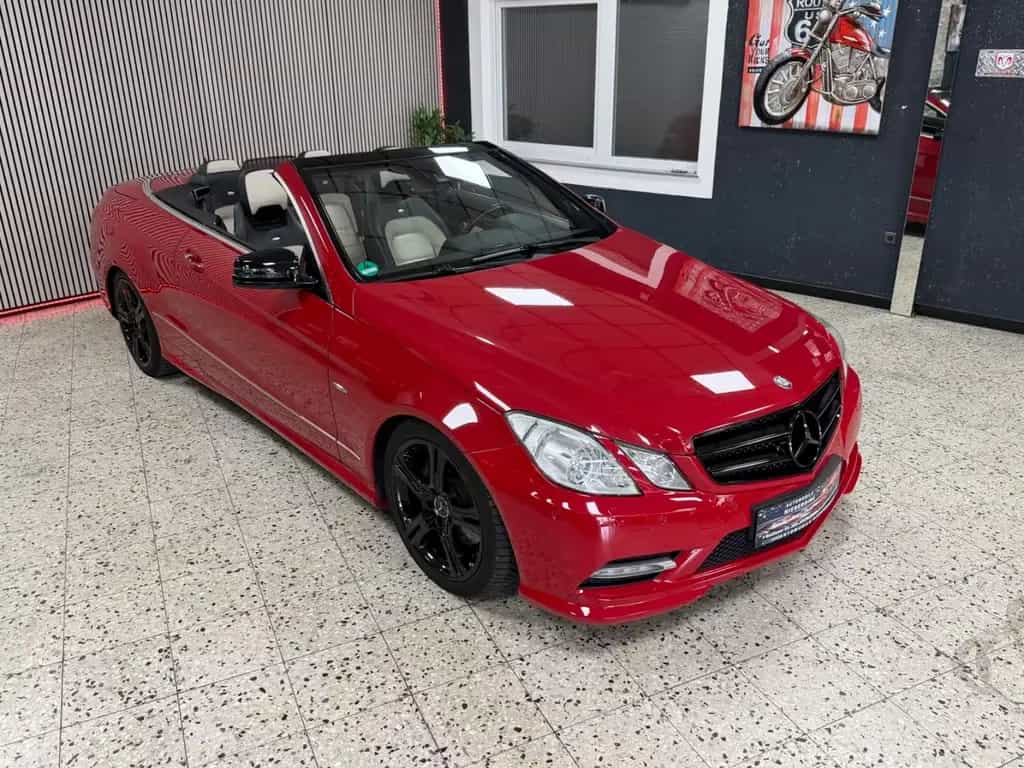Mercedes-Benz E 350 E350 Cabrio AMG Designo / Harman Kardon / Memory 03/2012-photo-6