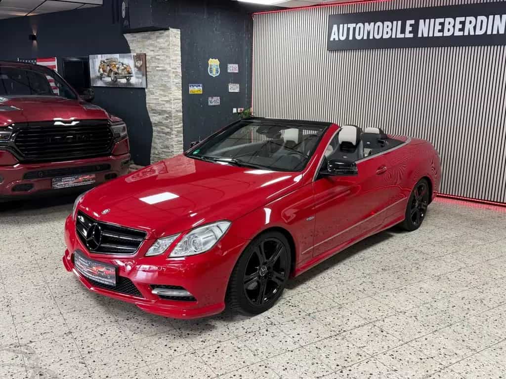 Mercedes-Benz E 350 E350 Cabrio AMG Designo / Harman Kardon / Memory 03/2012-photo-9