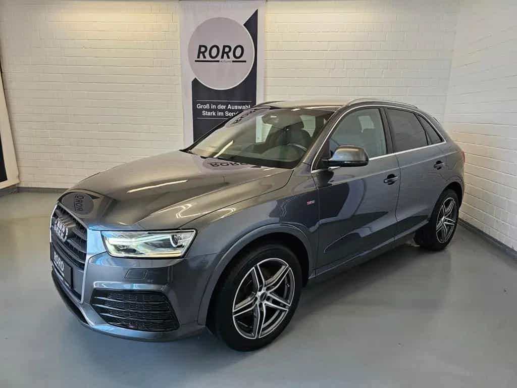 Audi Q3 1.4 TFSI sport + 1.Hand/Navi/Teilleder/AHK/SH 04/2018-photo-1