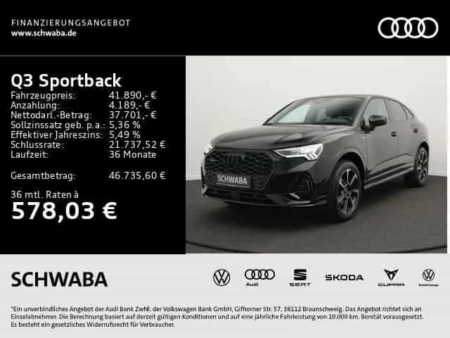 Audi Q3 Sportback S line 40 TFSI quattro S tronic 05/2023-photo-1