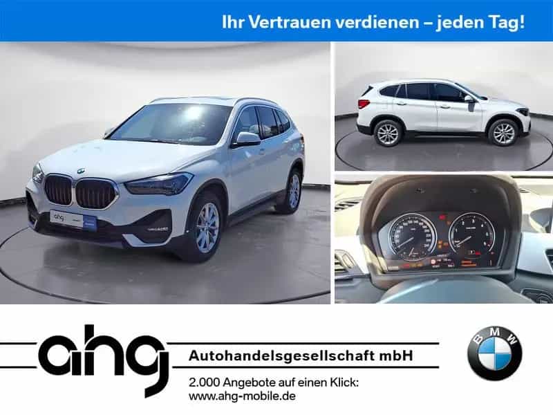 BMW X1 xDrive18d Advantage Panoramaglasdach, Klimaau 04/2022-photo-0