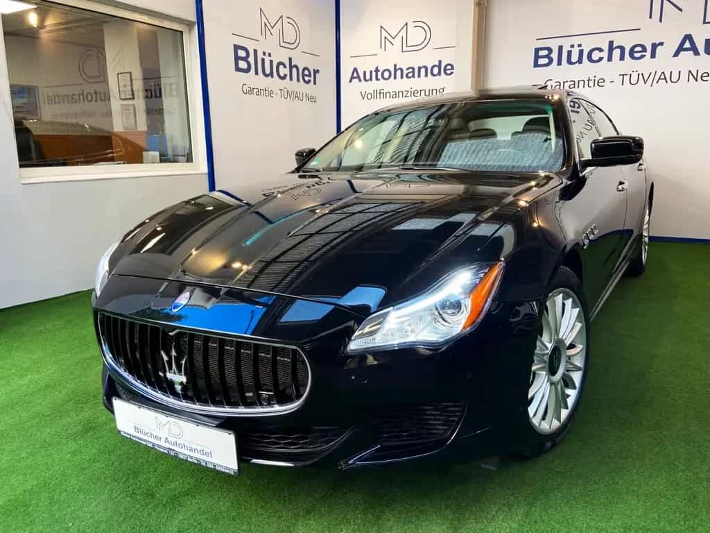 Maserati Quattroporte S Q4  Automatik Deutsches Fahrzeug 05/2015-photo-0