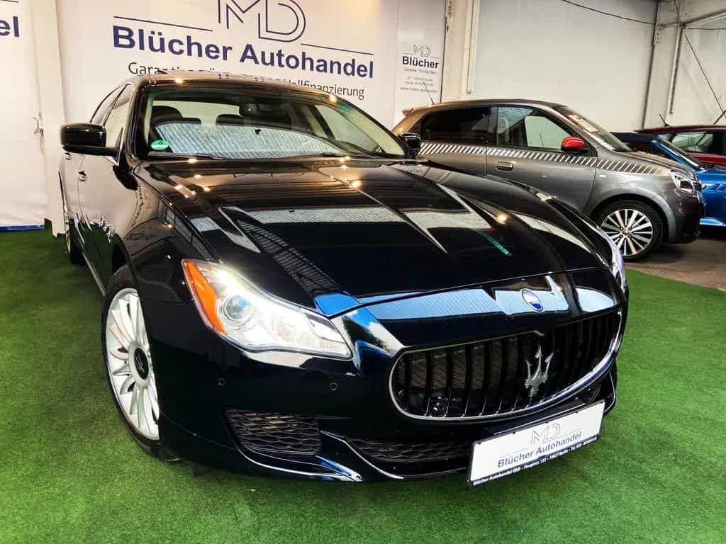 Maserati Quattroporte S Q4  Automatik Deutsches Fahrzeug 05/2015-photo-1