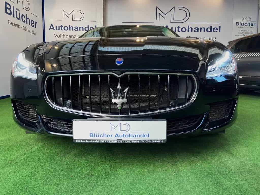 Maserati Quattroporte S Q4  Automatik Deutsches Fahrzeug 05/2015-photo-2
