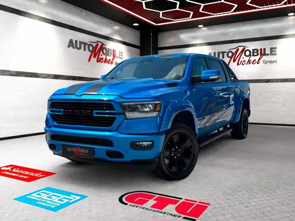 Dodge RAM 1500 5.7 Sport / 4x4 / 12"DP / Pano / SBL 07/2022-photo-0