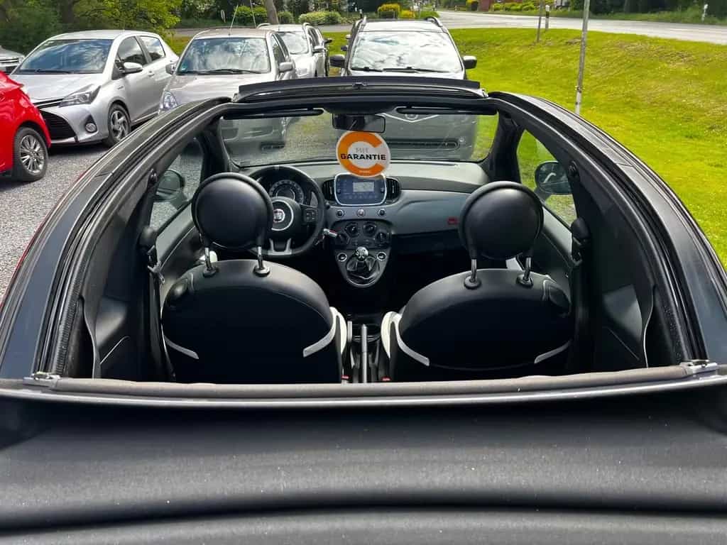 Fiat 500 S*Klima*Navi*Garantie*Faltdach* 02/2017-photo-11