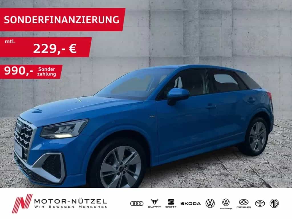 Audi Q2 35 TFSI S-TR S-LINE LED+PDC+GRA+SHZ+18"LM 01/2022-photo-0